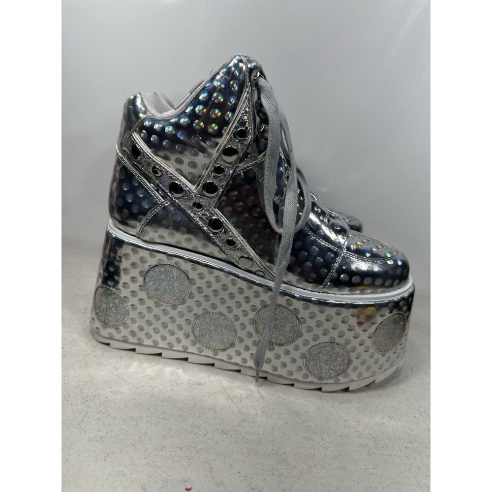 Yru Chrome Qozmo Space Platforms Size 10